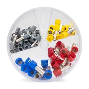 Limited Edition Ader-Endhülsen-Sortiment / 4 - 16 mm² / 100 Stück