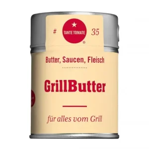Tante Tomate - GrillButter - für alles vom Grill - Gewürzmischung 60g Meistverkauft
