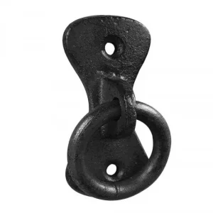 Jetzt Bestellen Anbindering Mauerring Befestigungsring Wandring Gusseisen Antik-Stil Schwarz