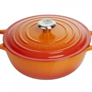 Neuheit Le Creuset La Marmite Signature Familientopf Gusseisen Ofenrot 26cm