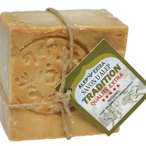 Seife Original Aleppo Art Tradition Qualite Extra 4% Lorbeeröl - 200 g Sonderangebot