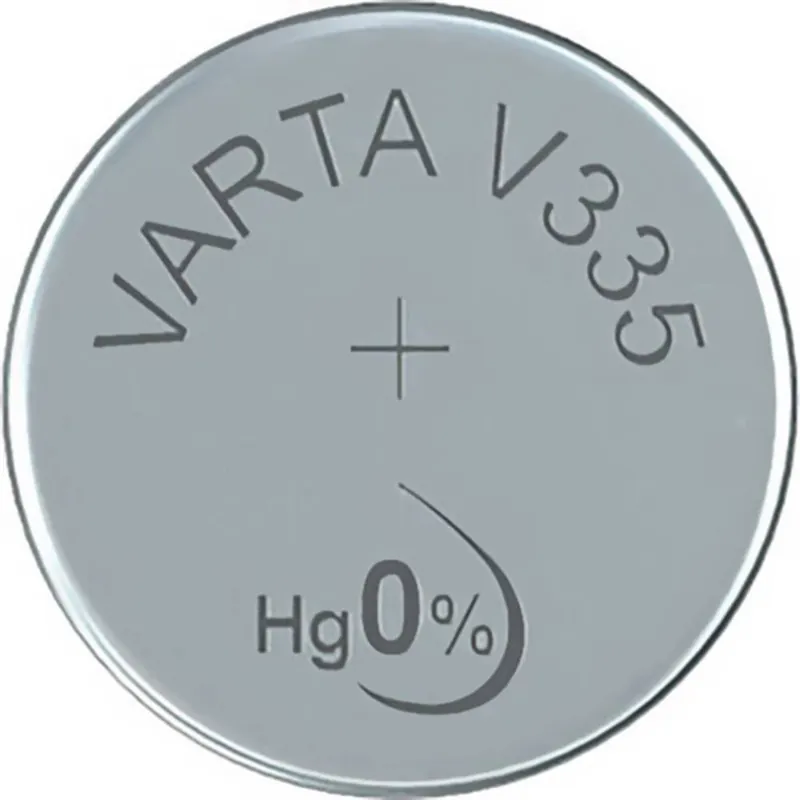 Garantierte Lieferung Varta Uhrenbatterie 335, wie V335, 1.55V, 5mAh