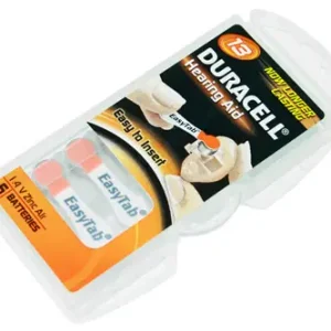 Hörgerät-Batterie 13 Duracell EasyTab, 6 Stück, R13, R13AE, PR48, 13HPX, AC13, PR-13PA, PR13H, DA13 Sale