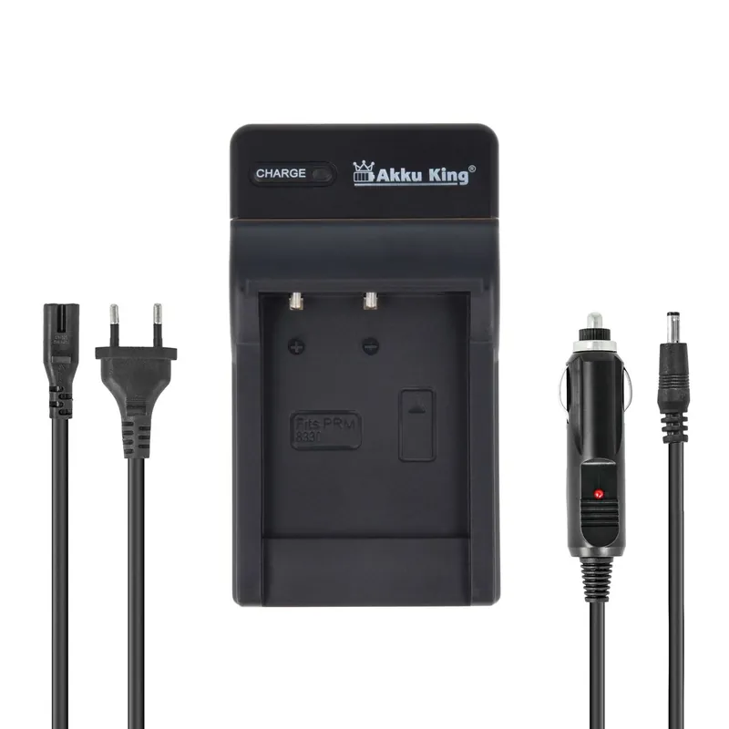 2in1 KFZ + Netz Ladegerät kompatibel mit Akku Medion Traveler DC-8300, DC-8600 Zertifiziert