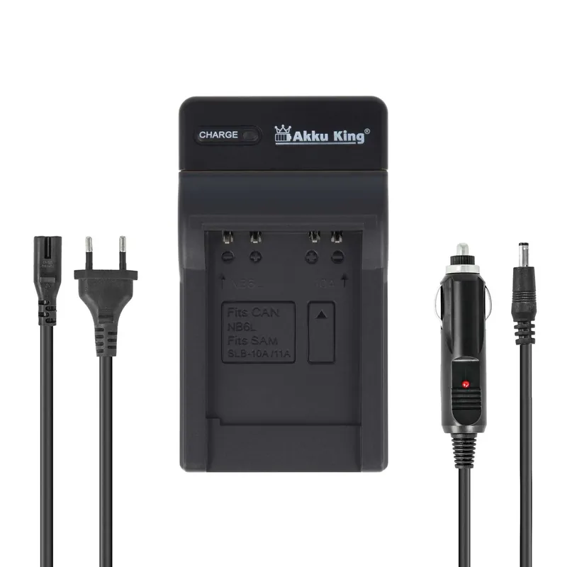 2in1 KFZ + Netz Ladegerät kompatibel mit Samsung Akku SLB-11A Sale