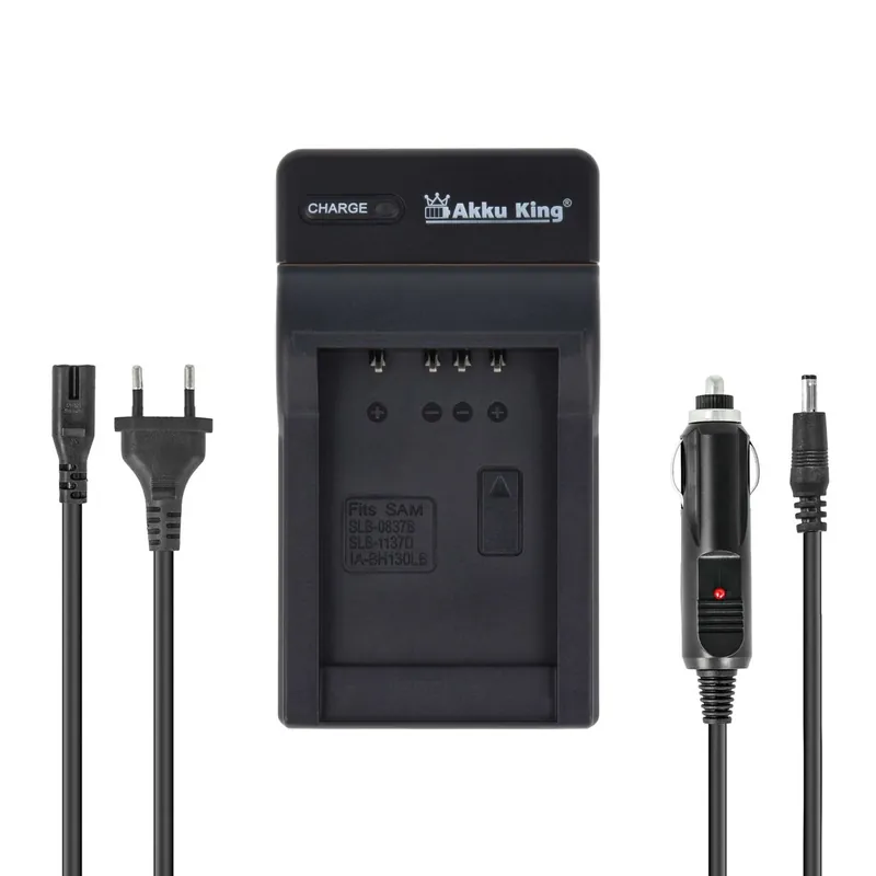 2in1 KFZ + Netz Ladegerät kompatibel mit Samsung Akku SLB-0837B Neue Kollektion