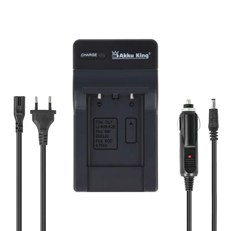 2in1 KFZ + Netz Ladegerät kompatibel mit Akku Ricoh DS-6365 Geld-Zurück-Garantie