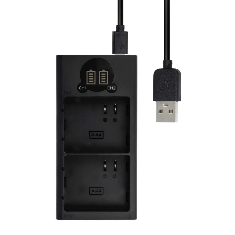 2-fach Ladestation kompatibel mit Netgear Arlo A-4a A4a - mit LCD Display USB Anschluss / DL-Serie 8.4V Schnäppchen