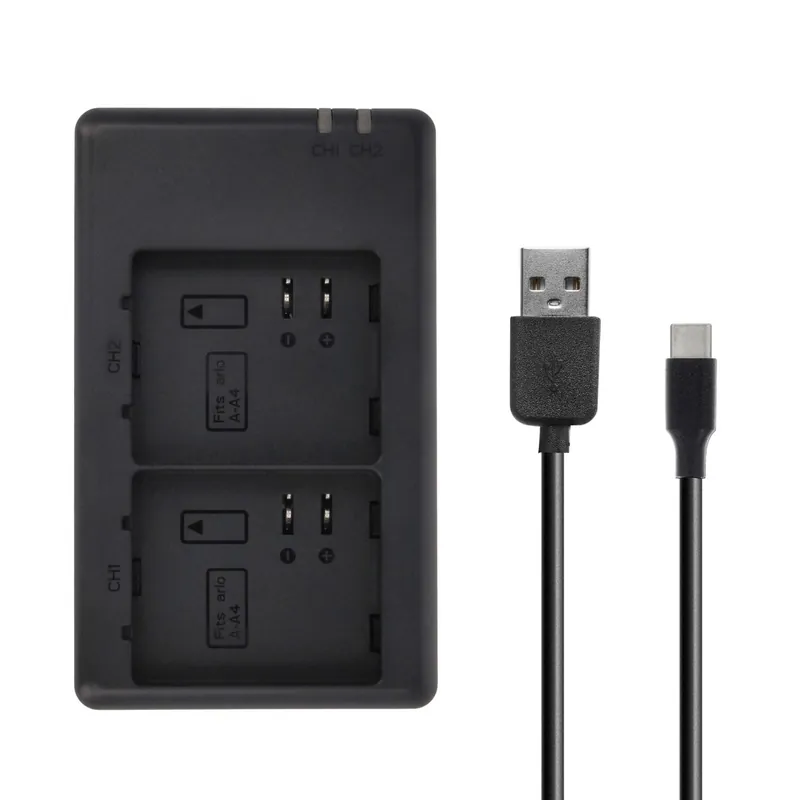 2-fach Ladestation kompatibel mit Netgear Arlo A-4a Ausverkauf