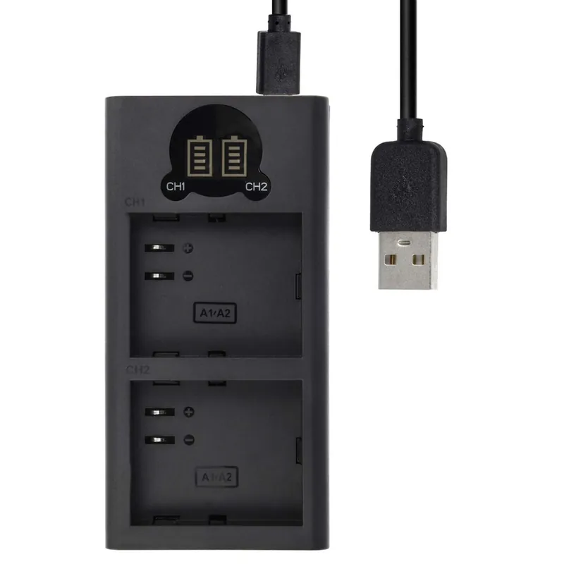 2-fach Ladestation + Akku Li-Ion 3000mAh - kompatibel mit Netgear Arlo A-2 - für Arlo Go - mit Display Bestpreis