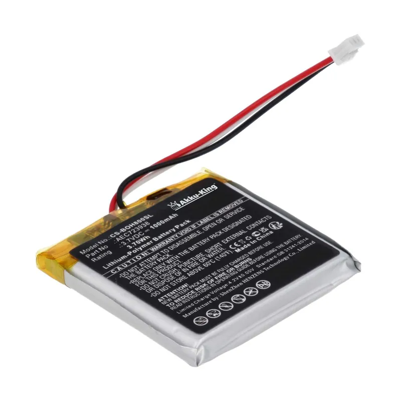 Akku kompatibel mit Bang & Olufsen AEC723938 - Li-Polymer 1000mAh - für BeoPlay H8i, H9 3rd Generation Knallerangebot