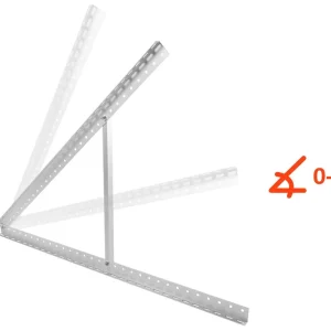 Kostenloser Rückversand Solarhalterung Befestigung verstellbar 1150mm passend 300Watt Module Halterung