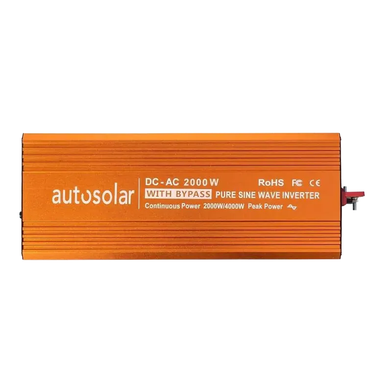 2000 Watt 12V mit Bypass Wechselrichter - reiner Sinus - 12V zu 230V Ab Werk